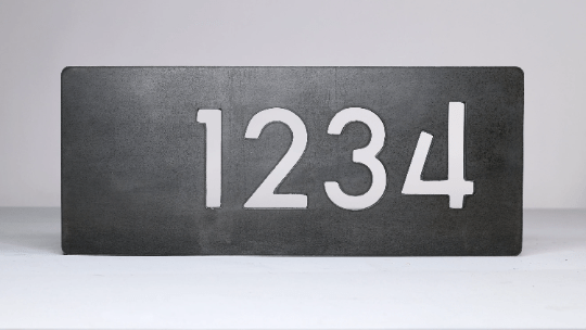 House Numbers Sign- Horizontal