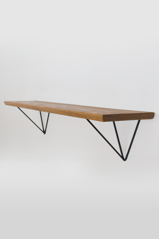 Hairpin Prism Shelf Bracket (set of 2)