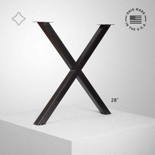 X Metal Table Leg