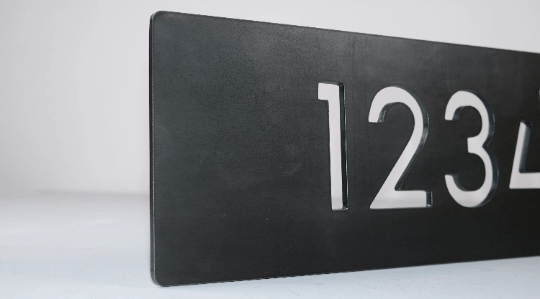 House Numbers Sign- Horizontal